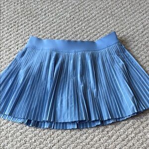 Lululemon Blue Pleated Women's tennis Skirt